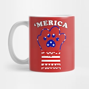 merica not meri can't Mug